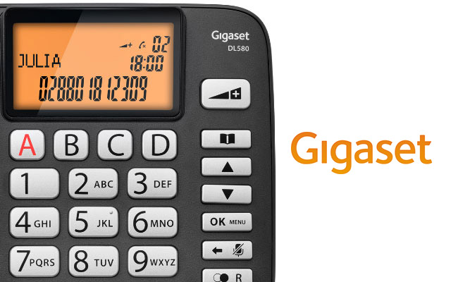 Achetez le téléphone filaire Gigaset DL580